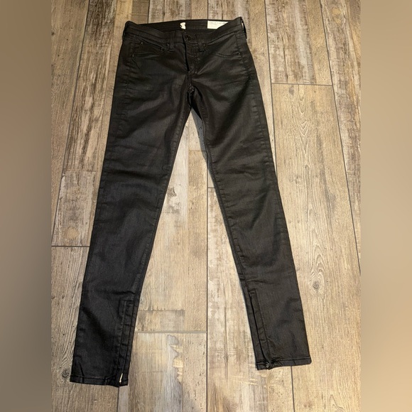 rag & bone size 27 zipper capri EUC - Picture 1 of 7